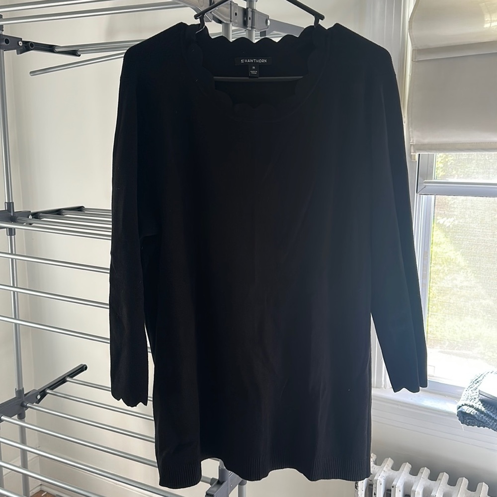 Black sweater